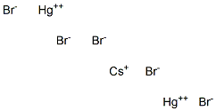 Cesium dimercury(II) pentabromide Struktur