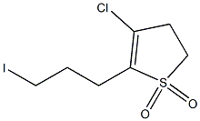 4,5-Dihydro-3-chloro-2-(3-iodopropyl)thiophene 1,1-dioxide Struktur