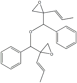 2-(1-Propenyl)phenylglycidyl ether Struktur