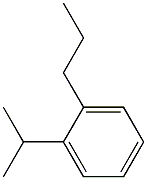 1-Isopropyl-2-propylbenzene Struktur