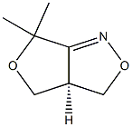 (R)-6,6-Dimethyl-3a,4-dihydro-3H,6H-furo[3,4-c]isoxazole Struktur