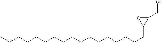 2,3-Epoxyicosan-1-ol Struktur