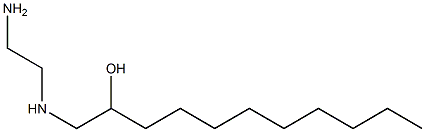 1-[(2-Aminoethyl)amino]-2-undecanol Struktur