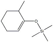 Trimethyl(6-methyl-1-cyclohexenyloxy)silane Struktur