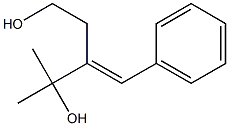 3-Phenylmethylene-2-methylpentane-2,5-diol Struktur