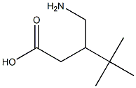 3-tert-Butyl-4-aminobutyric acid Struktur