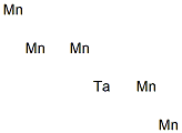 Pentamanganese tantalum Struktur