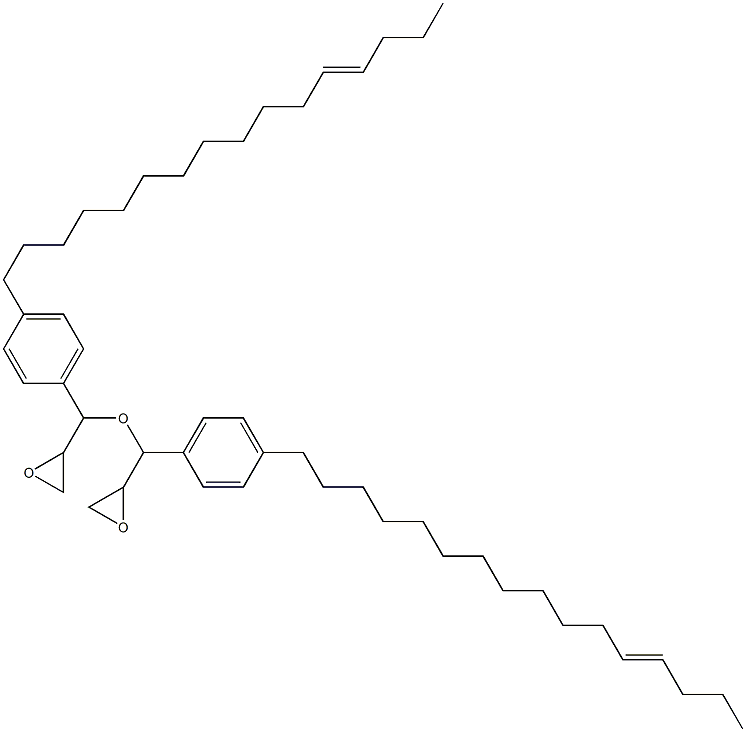 4-(12-Hexadecenyl)phenylglycidyl ether Struktur