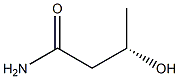 [S,(+)]-3-Hydroxybutyramide Struktur