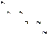 Titanium pentapalladium Struktur