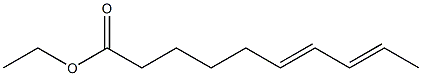 6,8-Decadienoic acid ethyl ester Struktur