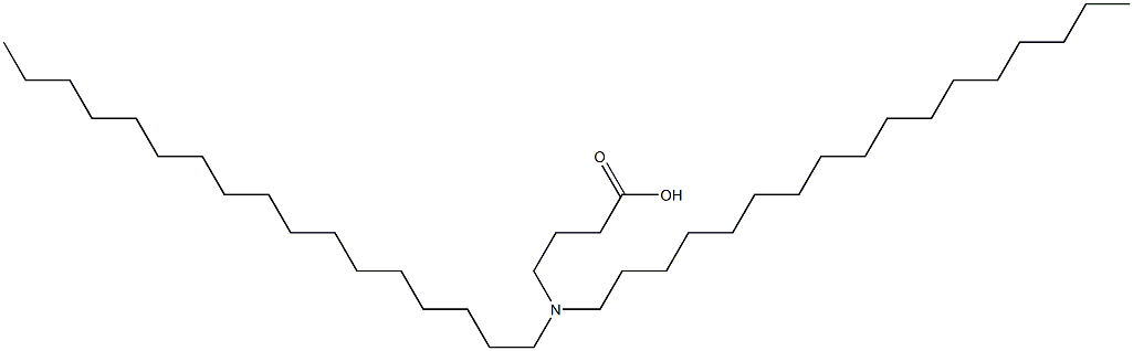 4-(Diheptadecylamino)butyric acid Struktur