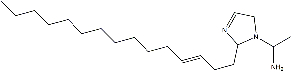 1-(1-Aminoethyl)-2-(3-pentadecenyl)-3-imidazoline Struktur