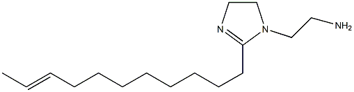 1-(2-Aminoethyl)-2-(9-undecenyl)-2-imidazoline Struktur