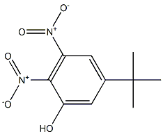 5-tert-Butyl-2,3-dinitrophenol Struktur