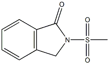 2-(Methylsulfonyl)-2H-isoindol-1(3H)-one Struktur