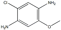 2-Chloro-5-methoxy-1,4-benzenediamine Struktur