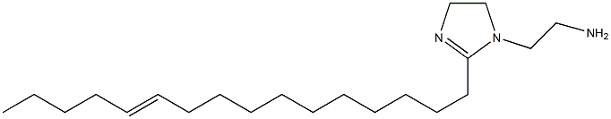 1-(2-Aminoethyl)-2-(11-hexadecenyl)-2-imidazoline Struktur