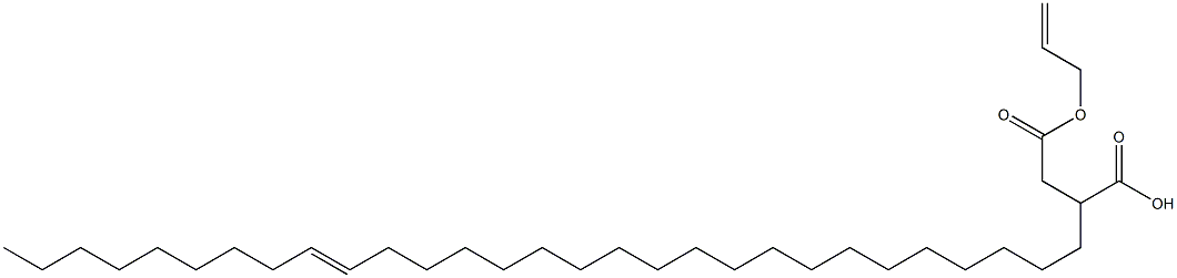 2-(20-Nonacosenyl)succinic acid 1-hydrogen 4-allyl ester Struktur