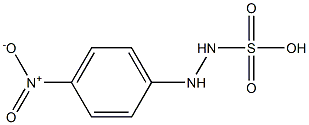 2-(p-Nitrophenyl)hydrazinesulfonic acid Struktur