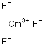 Curium(III) trifluoride Struktur