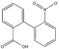 2'-Nitro-1,1'-biphenyl-2-carboxylic acid Struktur