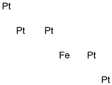 Iron pentaplatinum Struktur