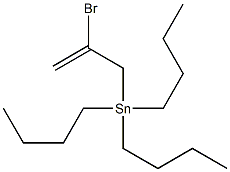 Tributyl(2-bromo-2-propenyl)stannane Struktur