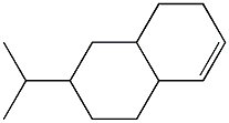 1,2,3,4,4a,5,6,8a-Octahydro-3-isopropylnaphthalene Struktur