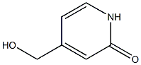 4-Hydroxymethyl-2(1H)-pyridone Struktur