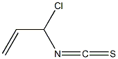 1-Chloroallyl isothiocyanate Struktur