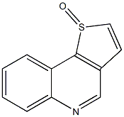 Thieno[3,2-c]quinoline 1-oxide Struktur