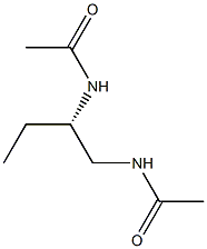 (-)-N,N'-[(S)-1-Ethylethylene]bis(acetamide) Struktur