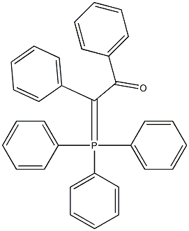 1,2-Diphenyl-2-(triphenylphosphoranylidene)ethanone Struktur