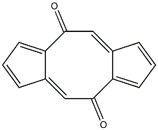 Dicyclopenta[a,e]cyclooctene-4,9-dione Struktur