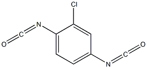 2-Chloro-p-phenylenebisisocyanate Struktur