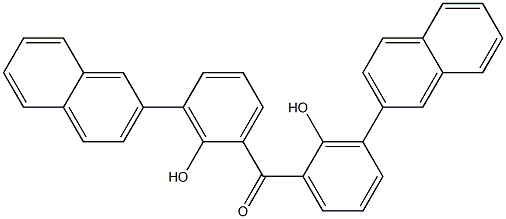 2-Naphtyl(2-hydroxyphenyl) ketone Struktur