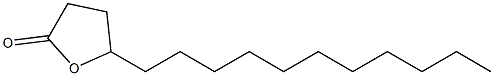 4-Hydroxypentadecanoic acid lactone Struktur