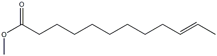 10-Dodecenoic acid methyl ester Struktur