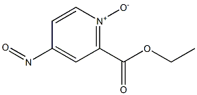 2-Ethoxycarbonyl-4-nitrosopyridine 1-oxide Struktur