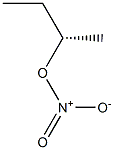 (+)-Nitric acid (S)-sec-butyl ester Struktur