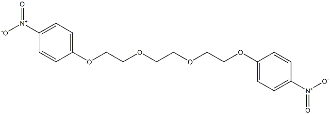 1,2-Bis[2-(4-nitrophenoxy)ethoxy]ethane Struktur