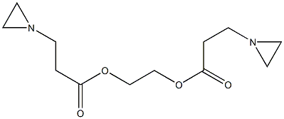 1,2-Ethanediol bis(1-aziridinepropionate) Struktur