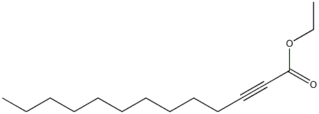 2-Tridecynoic acid ethyl ester Struktur