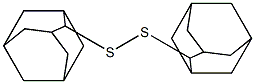 Di(adamantan-2-yl) persulfide Struktur