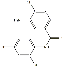 3-Amino-2',4,4'-trichlorobenzanilide Struktur