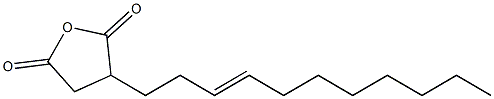 2-(3-Undecenyl)succinic anhydride Struktur