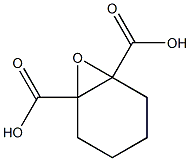 Hexahydro-1,2-epoxyphthalic acid Struktur