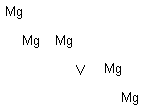 Vanadium pentamagnesium Struktur