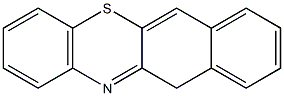 11H-Benzo[b]phenothiazine Struktur